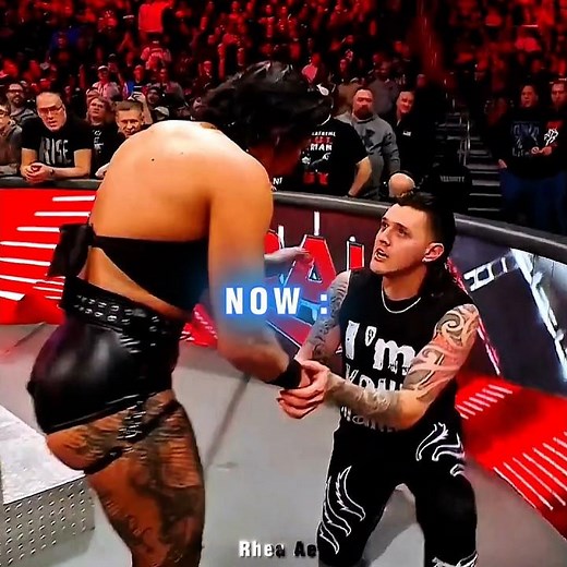 Rhea Saves Dominik 😍🤯 Then Vs Now 😲 Edit #wwe #rhea #save #dominik #thenandnow #edit