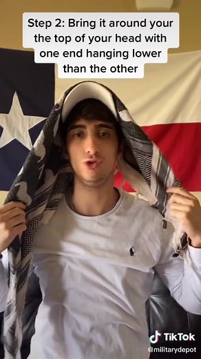 Tactical Shemagh Face Mask Tutorial by Case from Military Depot