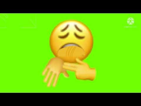 Sheesh emoji green screen free to use