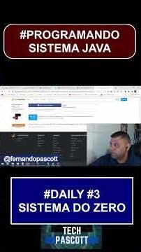 #DAILY #3 Programando Sistema do ZERO com Java - JSP - HTML - CSS - Mysql #coding #livecode #java