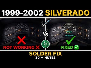 1999-2002 Silverado Instrument Cluster Not Working — How to Fix (Solder Repair)