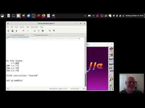 Bit by Bit - E8 - Assembly Lines ch. 5 - more loops, branching, firmware and paddles
