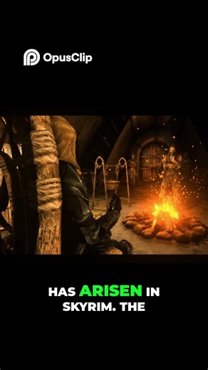 Dragonborn vs Ashspawn Voice Power Revealed! #skyrim #skyrimae #gaming #skyrimmachinima #shorts