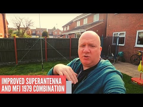 Improving the Superantenna coil and MFJ 1979 portable antenna setup | Making contacts | Quick setup
