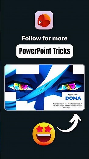 Create Eye-catching Slides Using This COOL Animation #demonslayer #powerpoint #presentation