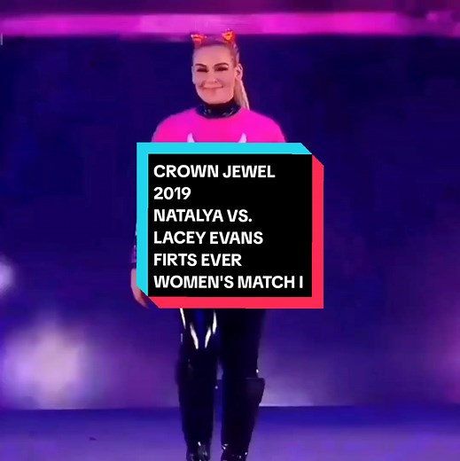 WWE Crown Jewel 2019: Natalya vs. Lacey Evans Women's Match