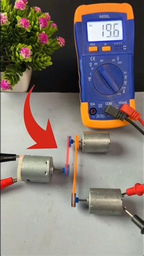 "Free Electricity! DC Generator Making at Home ⚡#viral #sorts #DCGenerator #DIYGenerator #trending