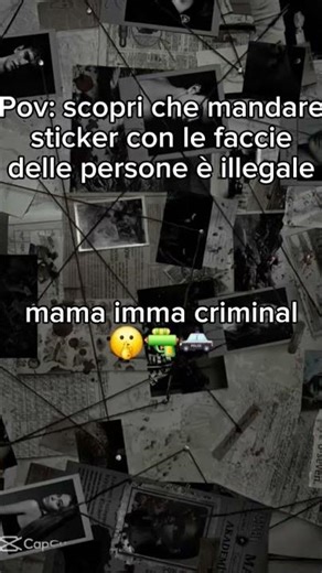 HAHAHAHA MAMMA IM A CRIMINAL👀🤫