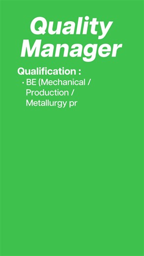 🛡️ WE’RE HIRING | Quality Manager Quality is at the core of everything we do at RIBO. We are looking for an experienced Quality Manager to lead and strengthen our quality systems and compliance standards. 🔹 Position: Quality Manager 📍 Location: Mandaiyur (Opposite to Trichy Anna University) ✅ Qualifications • BE – Mechanical / Production / Metallurgy (Preferred) ✅ Mandatory Expertise • Strong hands-on experience in ASME, ISO, and IBR standards • In-depth understanding of quality systems, insp