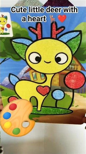 Fresco — Cartoon Deer