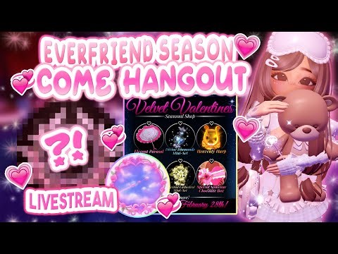 EVERFRIEND SEASON IS HERE 💌 WAITING ROOM FOR WAVE 2 💘 | #royalehighroblox #royalehigh