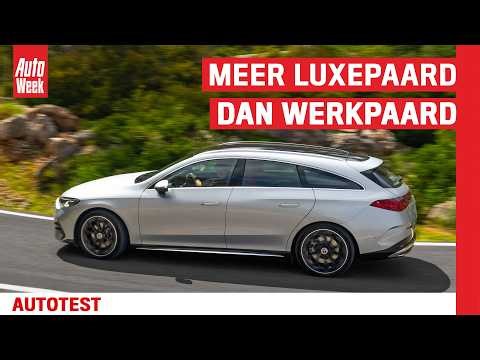 The Mercedes CLA Shooting Brake is Mercedes' first electric station wagon (but also petrol-powered).