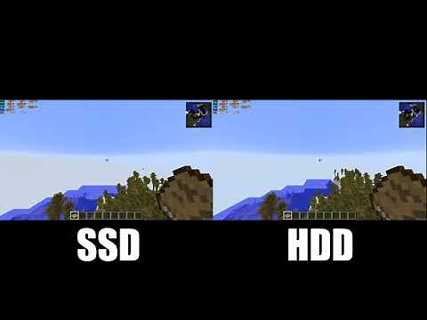 SSD vs HDD - Modded Minecraft
