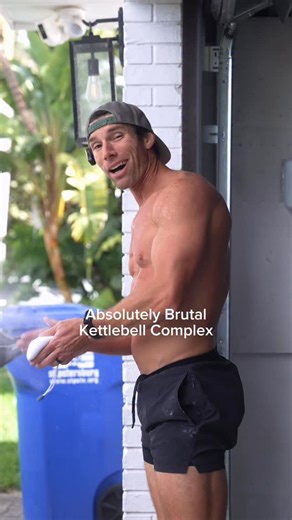 Adam Gooch - Kettlebell Workouts on Instagram: "These brutal kettlebell complexes just keep getting more brutal. If you absolutely want to wreck yourself and hammer full body strength while pushing your conditioning to the max, then you’ve come to the right place. - 5 Rounds - •Alt Assisted Swing Clean to Squat x10 •Goblet Alt Lunge x10 •Ballistic Row x10 •Close Grip KB Pushup x10 These are getting so fun to come up with (not so much to actually do) and even when I think it might not be that bad