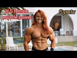 US Female Muscle Power 💪 | Strongest American Women Bodybuilding Motivation | Gym TV