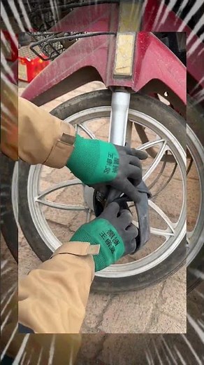 how to change a motorcycle inner tube without removing the rim