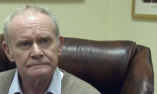 Martin McGuinness, deputy first minister of Northern Ireland, delivers resignation statement – video