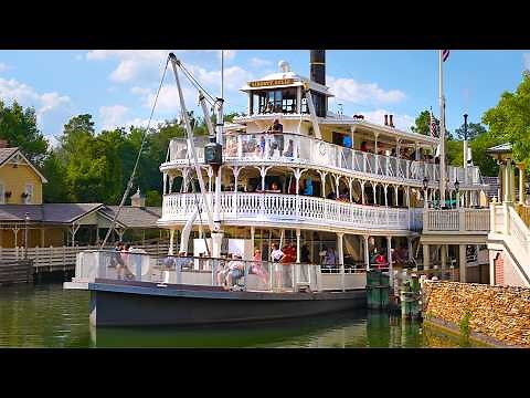 Liberty Square Riverboat 2025 - Magic Kingdom Steamboat Ride at Walt Disney World [4K60 POV]