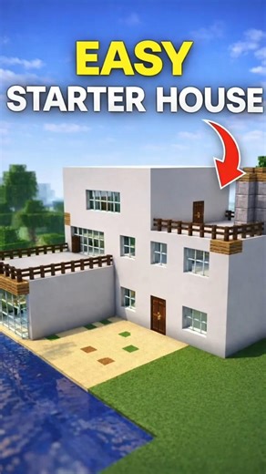 Modern Beach House in Minecraft 🏖️