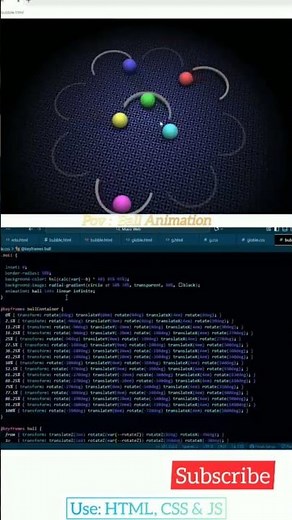 Comment "Animation " for source code #frontendcourse #coding #html