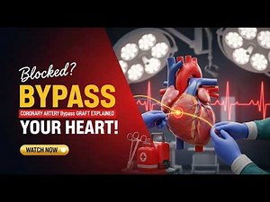 Blocked Artery? See How Bypass Surgery Saves Lives (3D Animation)