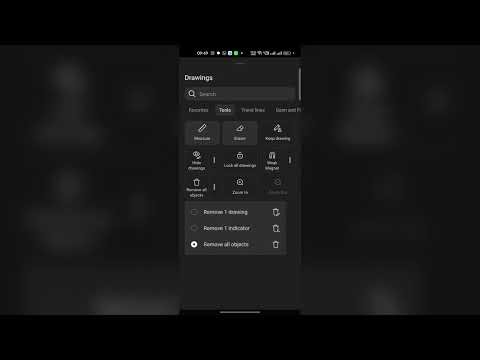 How to Clear Chart on TradingView Mobile App – Reset Layout, Remove Tools & Indicators