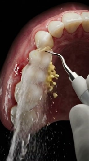 Deep Cleaning Teeth (Scaling & Root Planing) — 3D Animation (Before & After) #anatomy