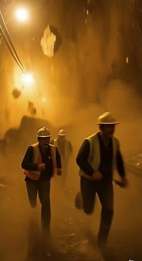 Mine Collapse Disaster 2025: Terrifying Moment Caught on Camera | Miners' Narrow Escape
