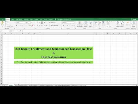 834 Transaction Flow and Test Cases