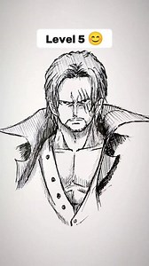 Drawing Shanks in different levels . . . . . . . #shanks #redhaired #shanksedit #onepiece #onepieceedit #luffy #zoro #sanji #nami #robin #gear5 #mangadrawing #mangaart #manga #animeedits #animeart #animedrawing #anime #artist #fanart #fanartanime #desenho #cutedrawings #cutedrawing #cooldrawing #guhitpinas #reels #foryou #fyp #reelsph | FSF ART