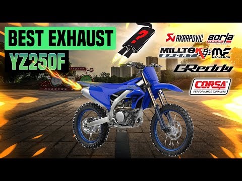 Yamaha YZ250F Exhaust Sound🔥Akrapovic,FMF,GYTR,Pro Circuit,Yoshimura