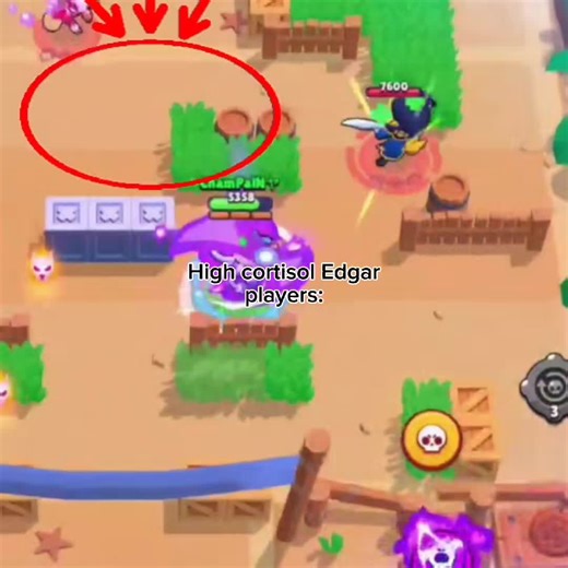 High cortisol Edgar PLAYERS VERSUS low cortisol Edgar..!! #brawlstarstiktok #funny #funnyvideo #iguess #GoGetThemEdgar