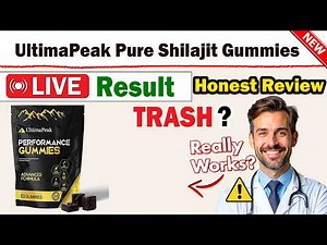 Ultima Peak Daily Gummies Review | UltimaPeak Performance Gummies Legit or Scam?