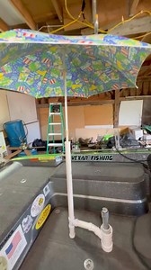 17K views · 75 reactions | Coot’s umbrella ☂️ holder ☀️ #cootslures #letsgofishing #walleyefishing #perchfishing #diy | Coots Lures | Facebook