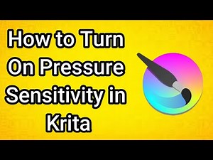 How to Turn On Pressure Sensitivity in Krita