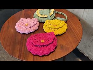 How to crochet Boho Chic Mini Satchel for beginners Part 1