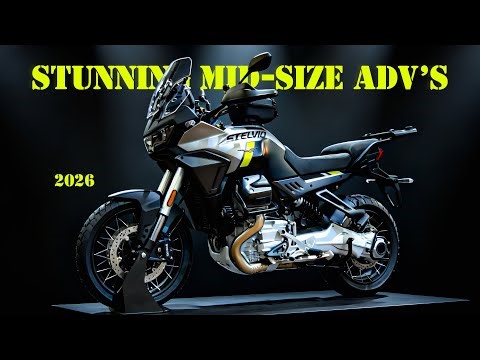 2026 The 25 Best Looking Mid-Size ADV Bikes!