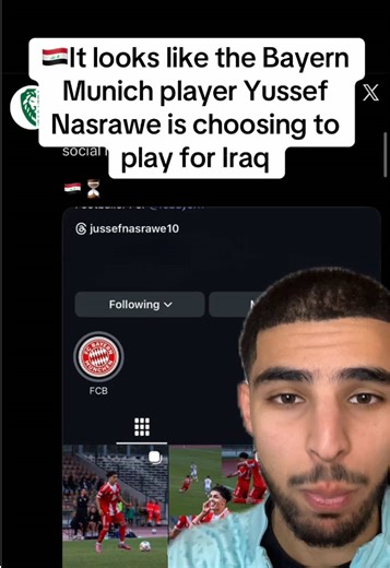 Yussef Nasrawe: Bayern Munich Star Chooses Iraq National Team