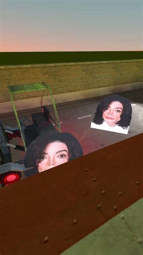 Michael Jackson Cought on Sunset Road Gmod Nextbot #shorts