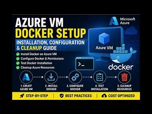 Install Docker on Azure VM | Full Setup, Configuration & Cleanup