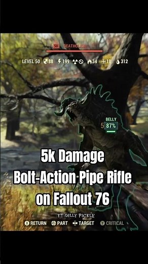 5k Damage Bolt-Action Pipe Rifle Build on Fallout 76?!🤌 #fallout76 #fallout #bethesda #gaming #fypシ