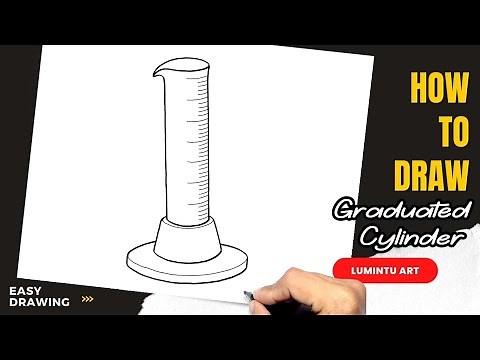 How to draw Graduated Cylinder