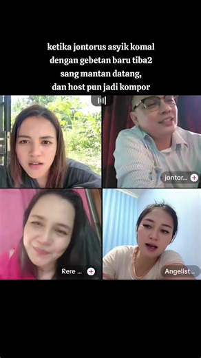 kombur dgn sang mantan @lincesinaga22 @angelistasilaban0 @jontorus.duda.man4 #fypシ゚ #hiburanaja #tiktokviral #trending #sangmantan