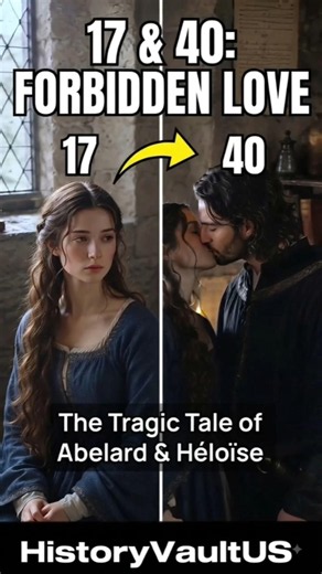 The Forbidden Romance of Héloïse and Peter Abelard 👑#HistoryVaultUS #RoyalHistory