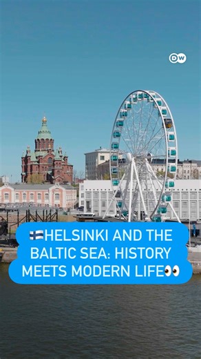 Explore Helsinki’s Baltic Sea heritage and Finnish history, from the Suomenlinna fortress to iconic churches and saunas. #finland #helsinki #BirdsEyeEurope #dwtravel | DW Travel