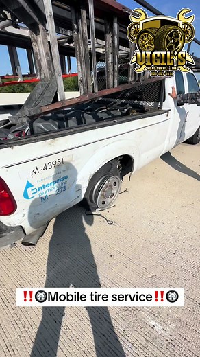 📍Mobile tire Service Dallas FW & metroplex 📍 Give us a call for your mobile tire needs. Vigil’s Road Service Tire We come to wherever you are #fyp #viral #parati #dallastx #mobiletireservice