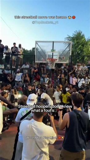 this streetball move was insane 🤯🏀