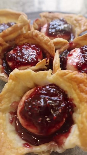 Delicious Brie & Raspberry Tartlet Recipe | Food Freedom Friday