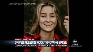 276K views · 4.5K reactions | Police are searching for whoever is responsible for throwing a rock at a 20-year-old woman’s windshield while she was driving in what authorities describe as a crime spree. Mola Lenghi has more from Colorado https://trib.al/LRb71D3 | ABC World News Tonight with David Muir | Facebook