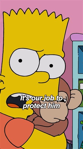 bart & lisa are total opposites in parenting 😂 #thesimpsons